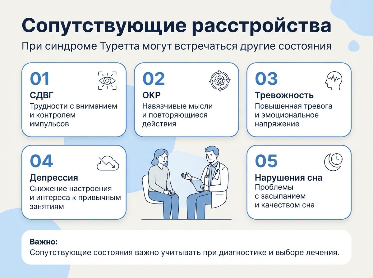 Лечение синдрома Туретта в Беломорске инфографика