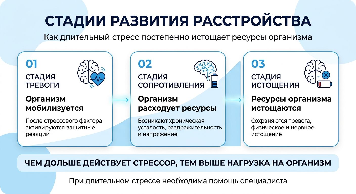 Лечение стресса в Беломорске инфографика